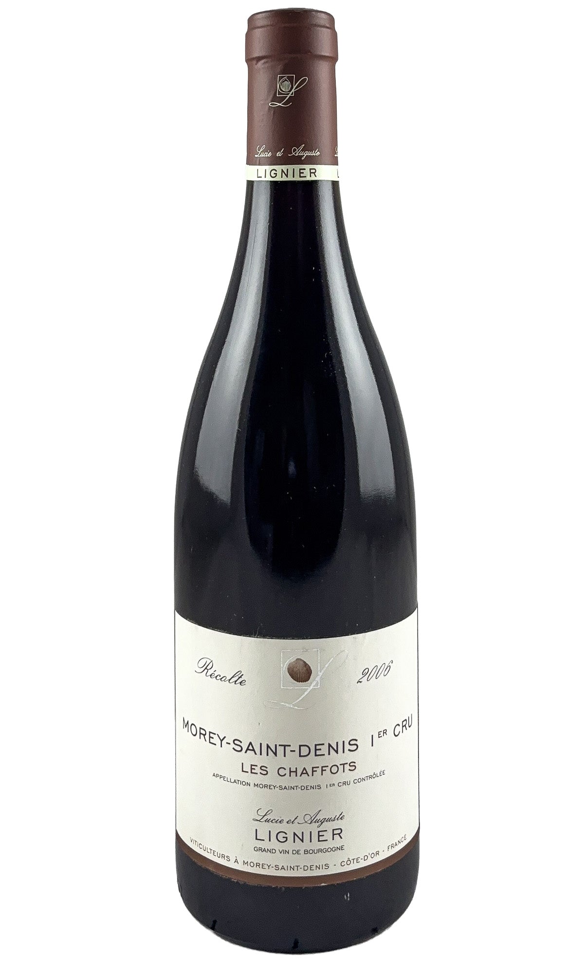Bottle of Lucie et Auguste Lignier, Morey Saint Denis 1er Cru Les Chaffots, 2006 - Red Wine - Flatiron Wines & Spirits - New York