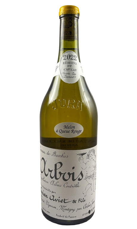 Bottle of Lucien Aviet & Fils Arbois Le Caveau de Bacchus, Melon a Queue Rouge Blanc, 2022 - White Wine - Flatiron Wines & Spirits - New York