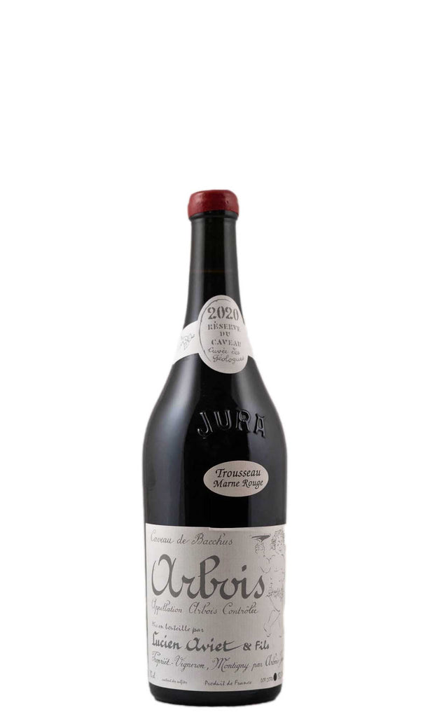 Bottle of Lucien Aviet & Fils Arbois Le Caveau de Bacchus, Trousseau Cuvee des Geologues Marne Rouge, 2020 - Red Wine - Flatiron Wines & Spirits - New York