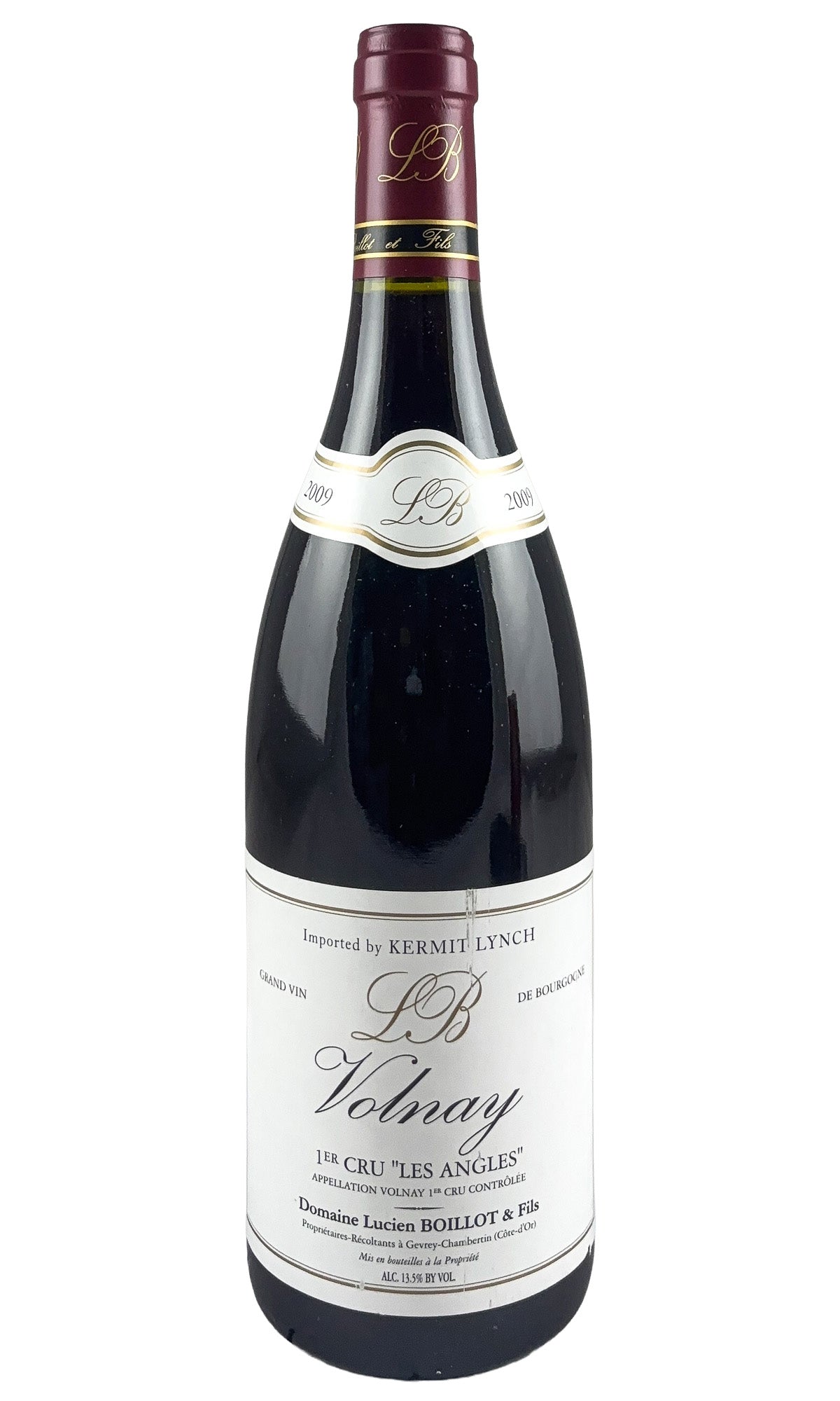 Bottle of Lucien Boillot, Volnay Les Angles, 2009 - Red Wine - Flatiron Wines & Spirits - New York