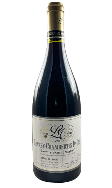 Lucien Le Moine, Gevrey Chambertin 1er Cru Lavaux Saint Jacques