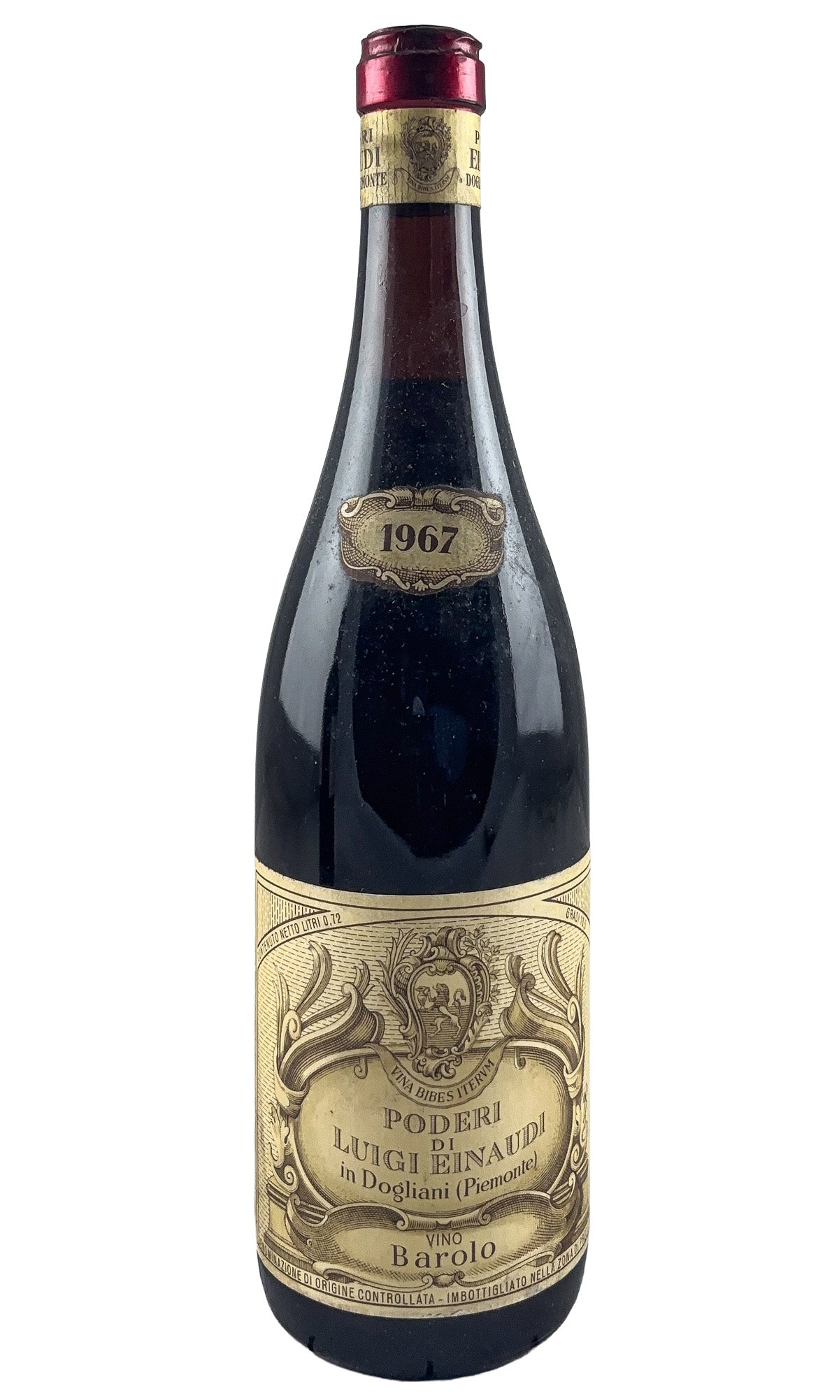 Bottle of Luigi Einaudi, Barolo, 1967 - Red Wine - Flatiron Wines & Spirits - New York