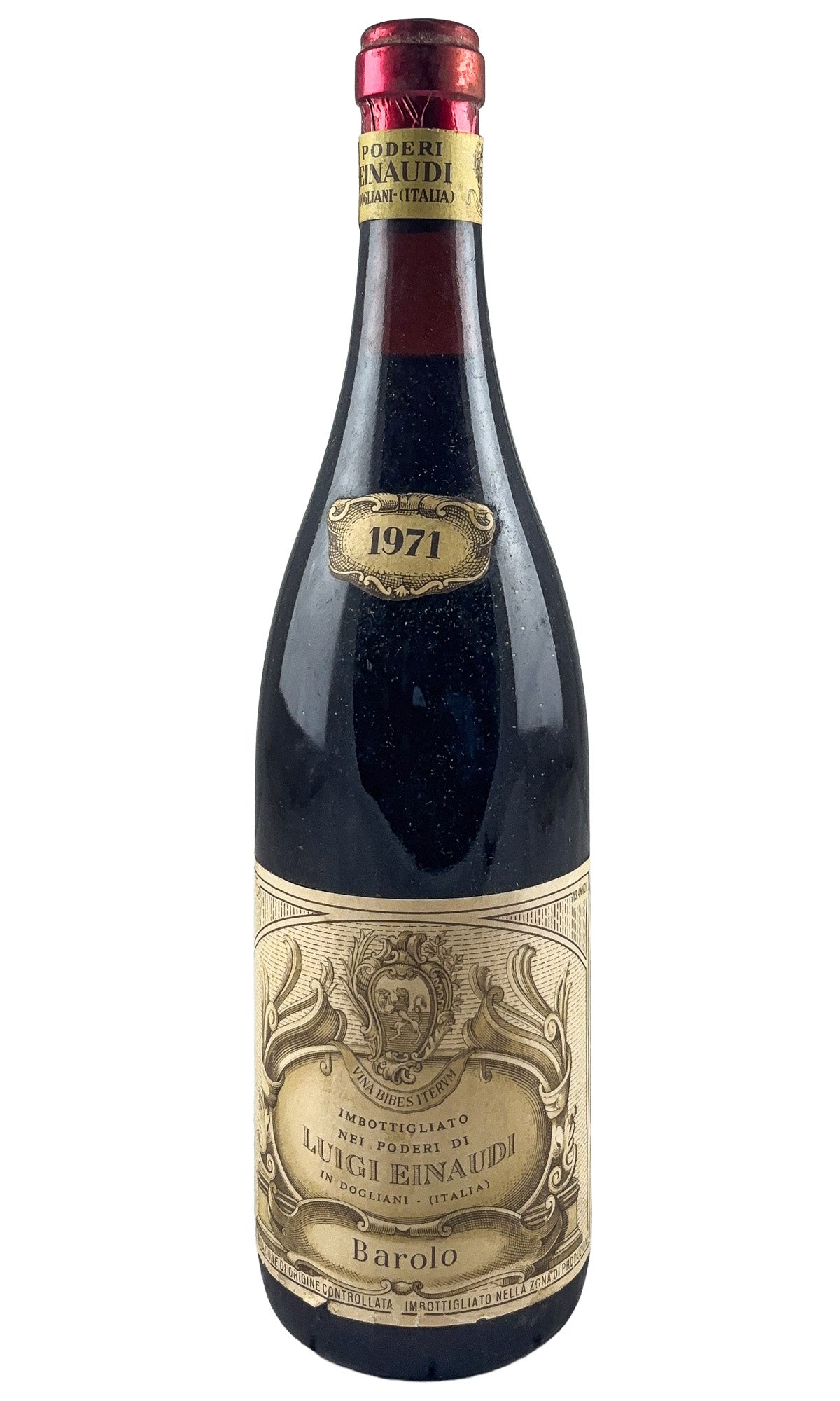 Bottle of Luigi Einaudi, Barolo, 1971 - Red Wine - Flatiron Wines & Spirits - New York