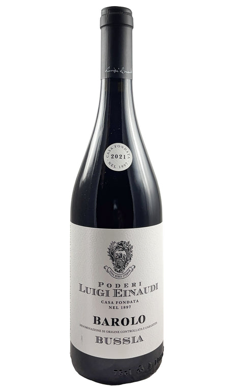 Bottle of Luigi Einaudi, Barolo Bussia, 2021 - Red Wine - Flatiron Wines & Spirits - New York