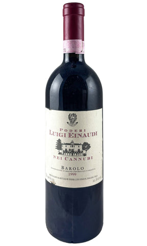 Bottle of Luigi Einaudi, Barolo Nei Cannubi, 1999 - Red Wine - Flatiron Wines & Spirits - New York