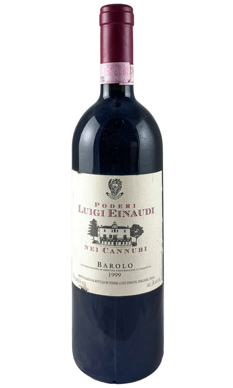 Bottle of Luigi Einaudi, Barolo Nei Cannubi, 1999 - Red Wine - Flatiron Wines & Spirits - New York