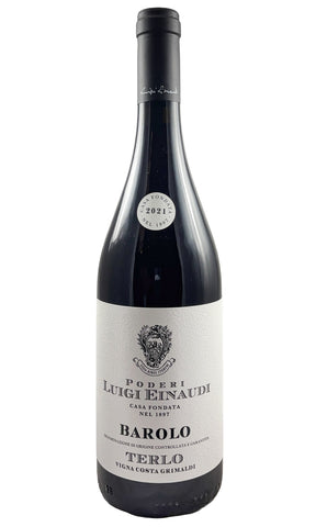 Bottle of Luigi Einaudi, Barolo Terlo, 2021 - Red Wine - Flatiron Wines & Spirits - New York