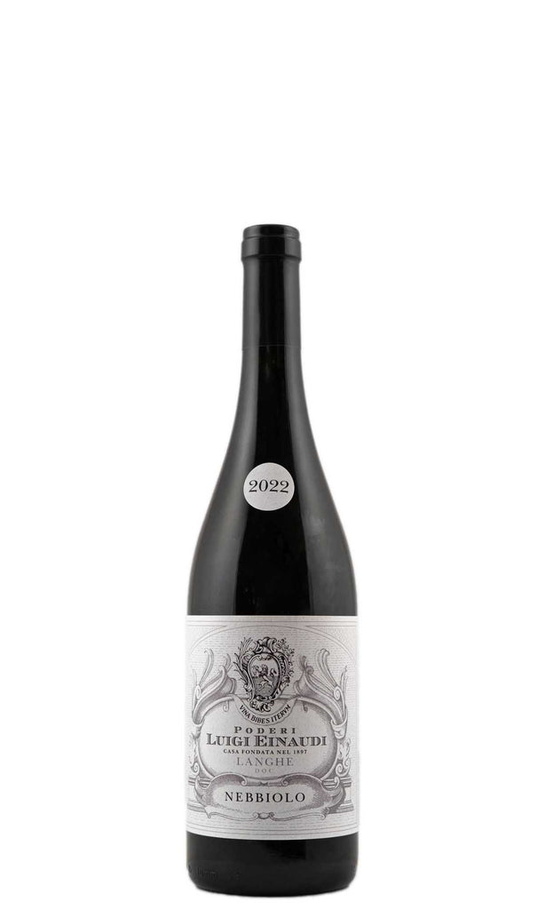 Bottle of Luigi Einaudi, Langhe Nebbiolo, 2022 - Red Wine - Flatiron Wines & Spirits - New York