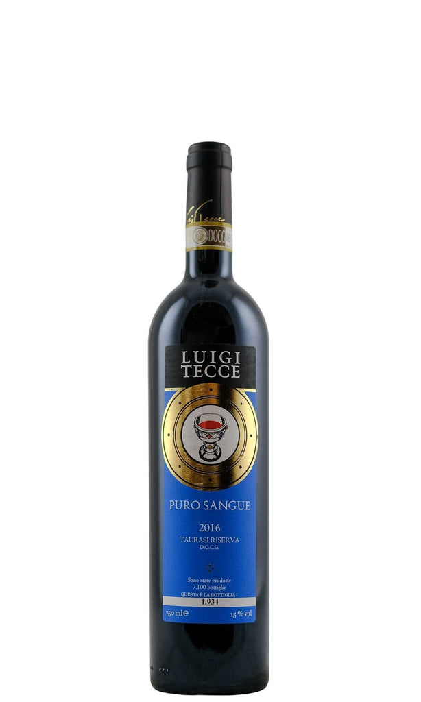 Bottle of Luigi Tecce, Taurasi Riserva Puro Sangue, 2016 - Red Wine - Flatiron Wines & Spirits - New York