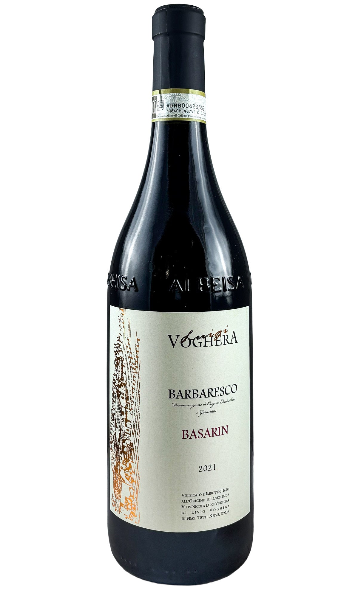 Bottle of Luigi Voghera, Barbaresco "Basarin", 2021 - Red Wine - Flatiron Wines & Spirits - New York