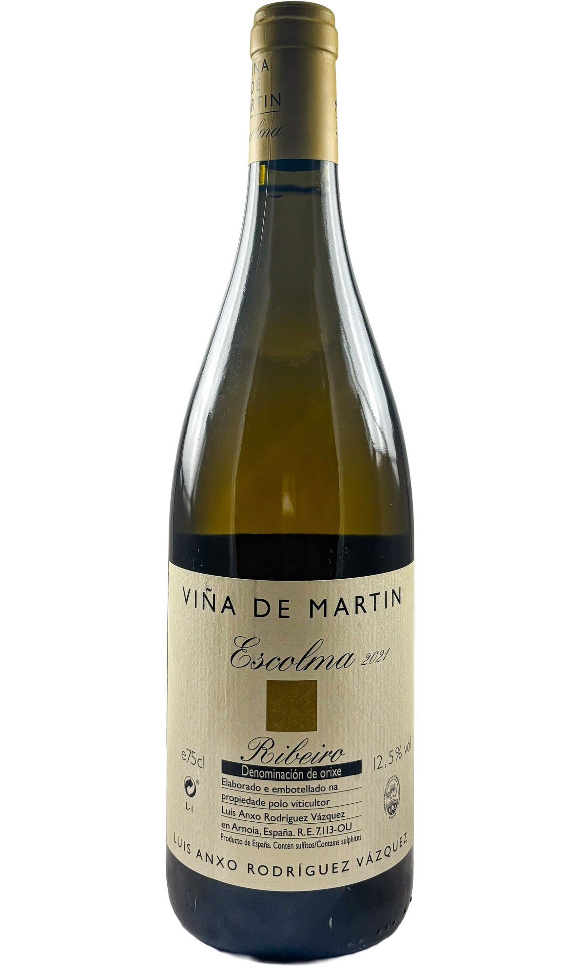 Bottle of Luis Rodriguez, Vina de Martin Escolma Blanco, 2021 - White Wine - Flatiron Wines & Spirits - New York