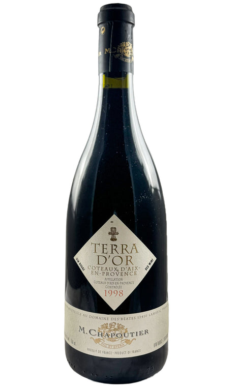 Bottle of M. Chapoutier, Coteaux d'Aix en Provence Terra d'Or, 1998 - Red Wine - Flatiron Wines & Spirits - New York