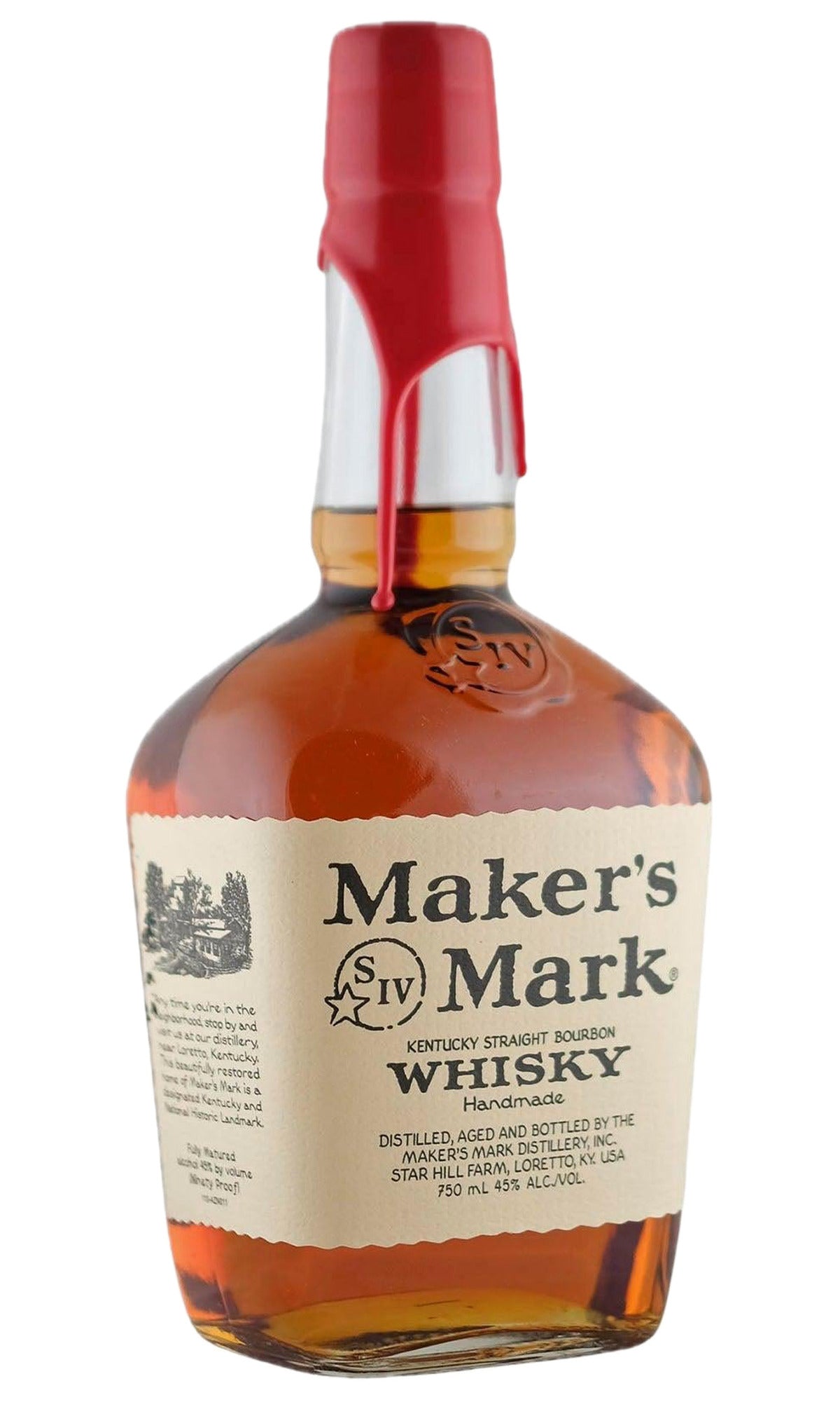 Bottle of Maker's Mark, Bourbon - Spirit - Flatiron Wines & Spirits - New York