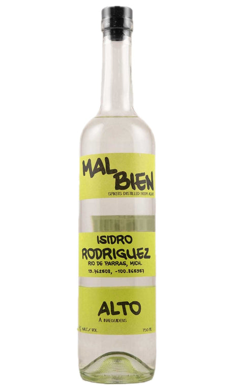 Bottle of Mal Bien, Espadin Mezcal Alto (Isidro Rodriguez Montoya), NV - Spirit - Flatiron Wines & Spirits - New York