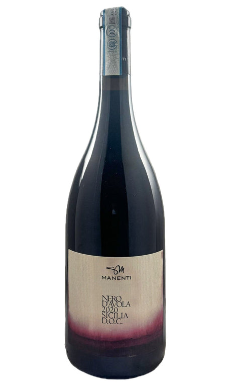 Bottle of Manenti, Sicilia Nero d'Avola, 2020 - Red Wine - Flatiron Wines & Spirits - New York