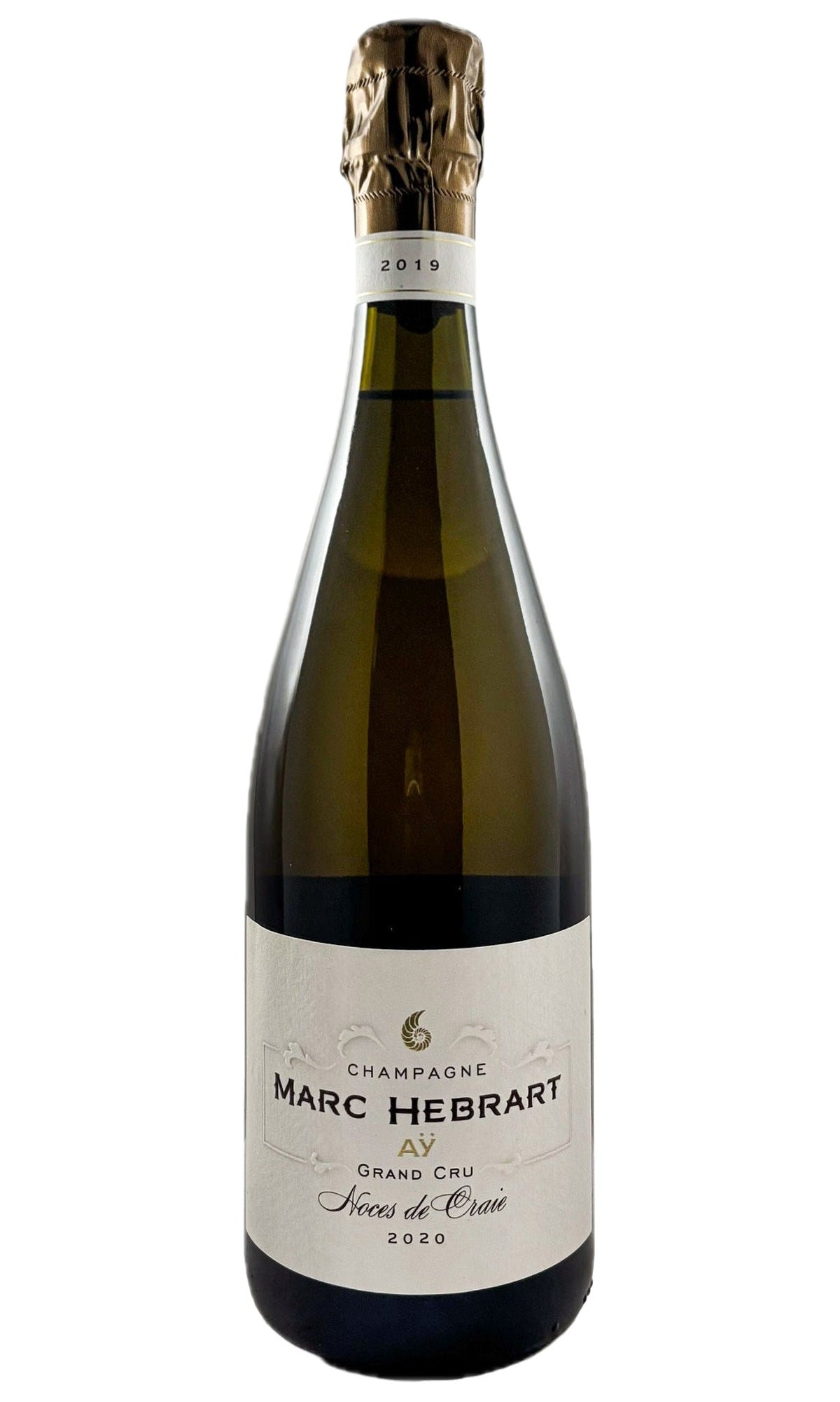Bottle of Marc Hebrart, Noces de Craie Blanc de Noirs Grand Cru Extra Brut, 2020 - Sparkling Wine - Flatiron Wines & Spirits - New York