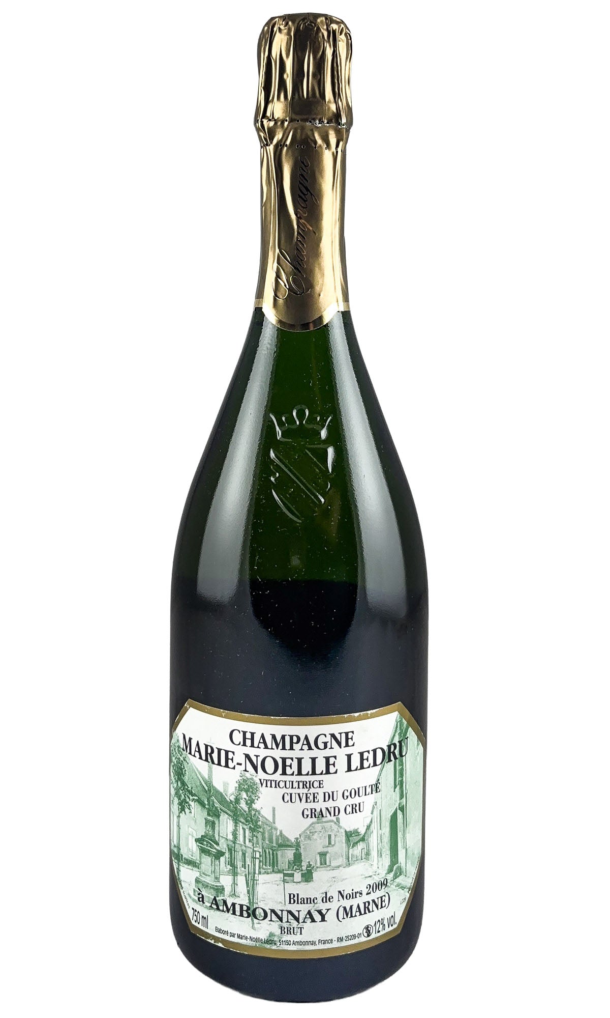 Bottle of Marie-Noelle LeDru, Champagne Grand Cru Cuvee du Goulte, 2009 - Sparkling Wine - Flatiron Wines & Spirits - New York
