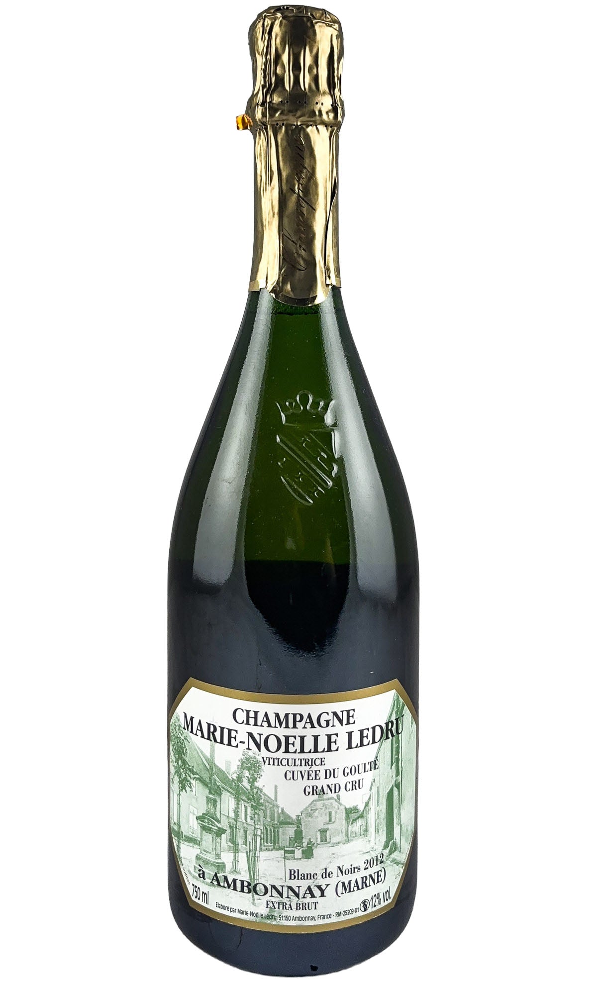 Bottle of Marie-Noelle LeDru, Champagne Grand Cru Cuvee du Goulte, 2012 - Sparkling Wine - Flatiron Wines & Spirits - New York