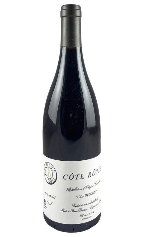 Bottle of Marie et Pierre Benetiere, Cote-Rotie Cordeloux, 2011 - Red Wine - Flatiron Wines & Spirits - New York