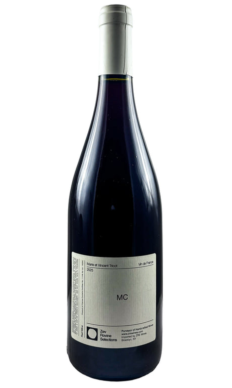 Bottle of Marie et Vincent Tricot, MC VDF Red, 2025 - Red Wine - Flatiron Wines & Spirits - New York