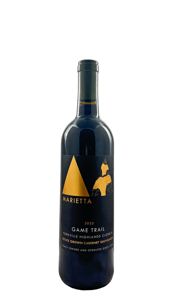 Bottle of Marietta Cellars, Cabernet Sauvignon Game Trail Yorkville Highlands, 2022 - Red Wine - Flatiron Wines & Spirits - New York