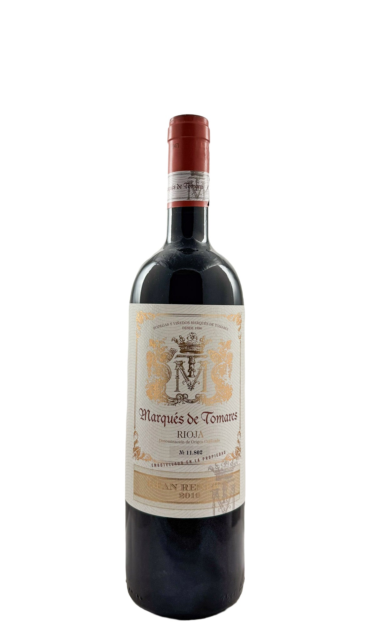 Bottle of Marques de Tomares, Rioja Gran Reserva, 2016 - Red Wine - Flatiron Wines & Spirits - New York