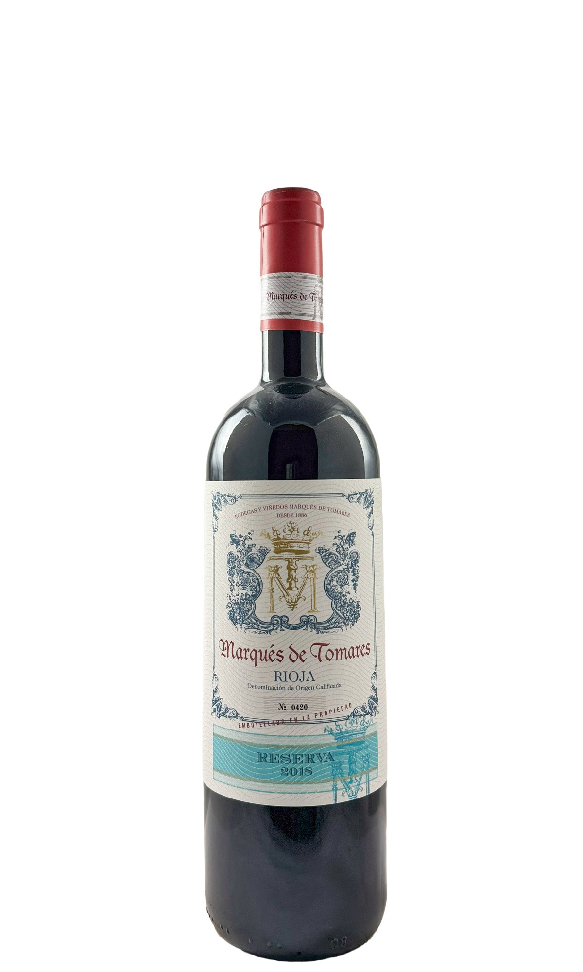 Bottle of Marques de Tomares, Rioja Reserva, 2018 - Red Wine - Flatiron Wines & Spirits - New York