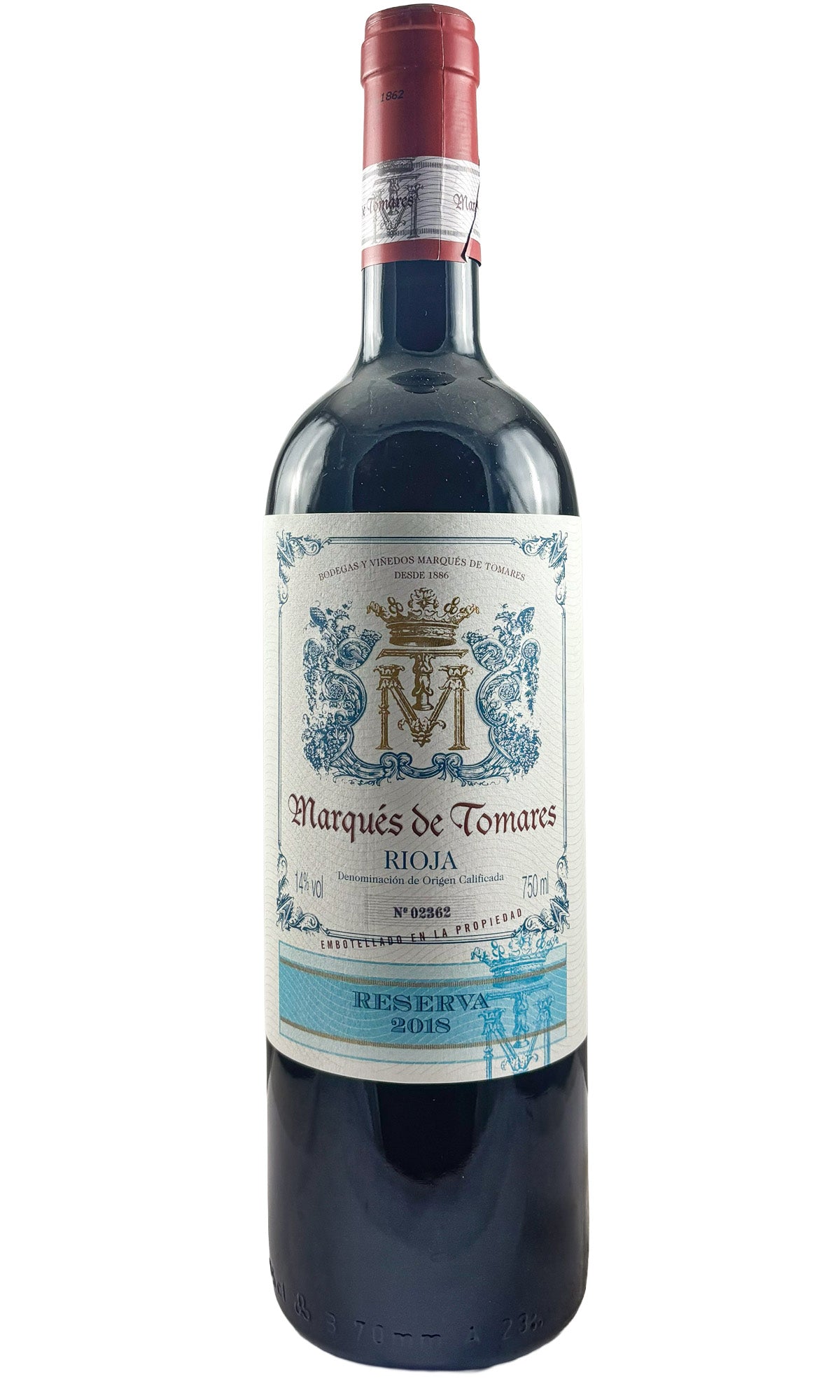 Bottle of Marques de Tomares, Rioja Reserva, 2018 - Red Wine - Flatiron Wines & Spirits - New York