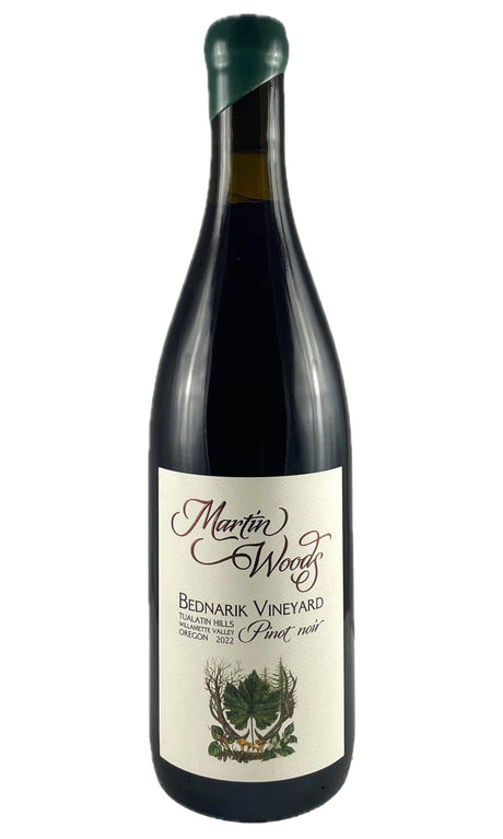 Bottle of Martin Woods, Pinot Noir Bednarik Vineyard, 2022 - Red Wine - Flatiron Wines & Spirits - New York