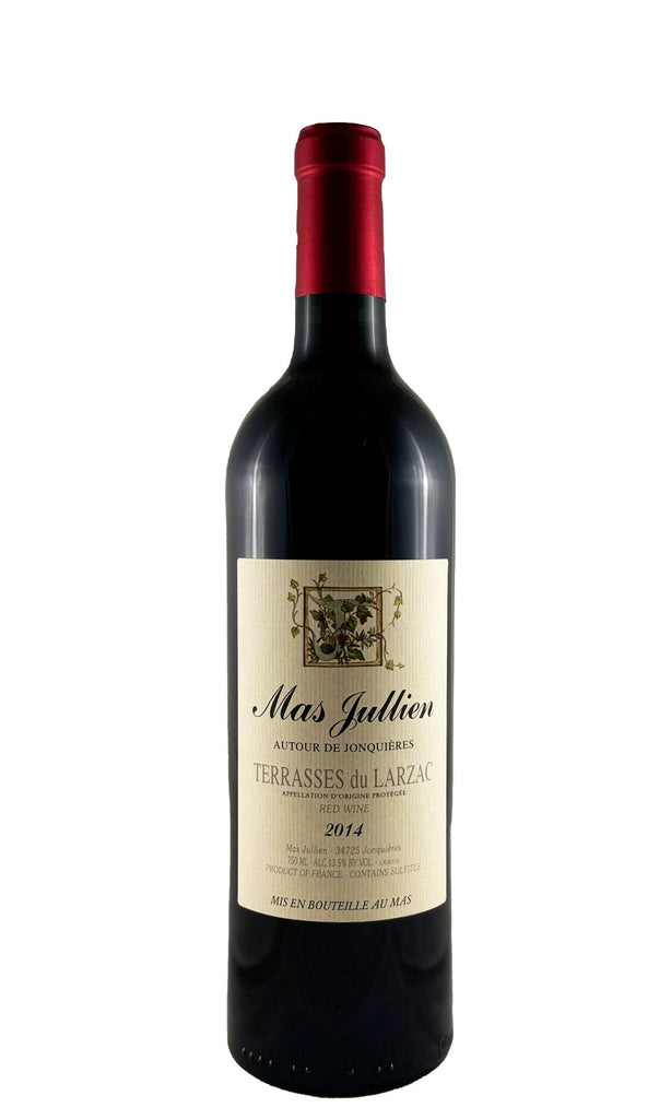 Bottle of Mas Jullien, Terrasses du Larzac 'Autour de Jonquieres', 2014 - Red Wine - Flatiron Wines & Spirits - New York