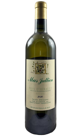 Bottle of Mas Jullien, Vin de Pays de l'Herault Blanc, 2020 - White Wine - Flatiron Wines & Spirits - New York