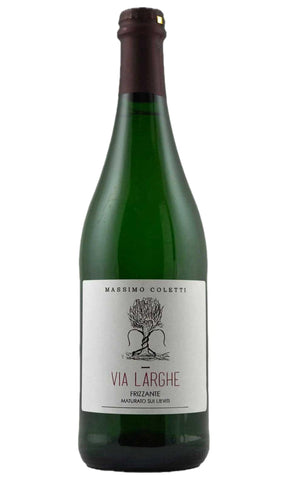 Bottle of Massimo Coletti, Via Larghe Frizzante, 2022 - Sparkling Wine - Flatiron Wines & Spirits - New York