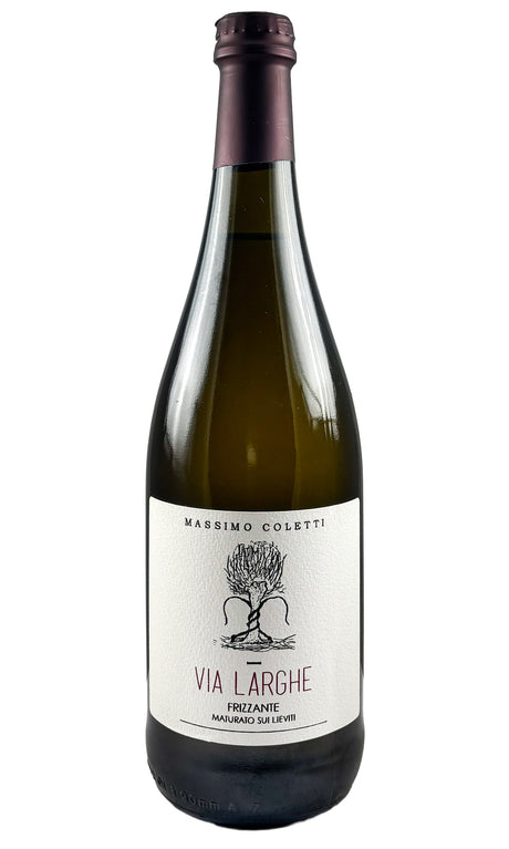 Bottle of Massimo Coletti, Via Larghe Frizzante, 2024 - White Wine - Flatiron Wines & Spirits - New York