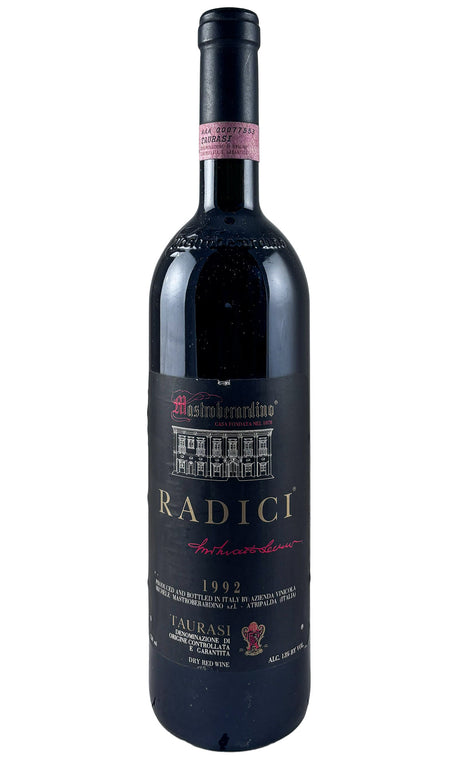 Bottle of Mastroberardino, Taurasi Radici, 1992 - Red Wine - Flatiron Wines & Spirits - New York