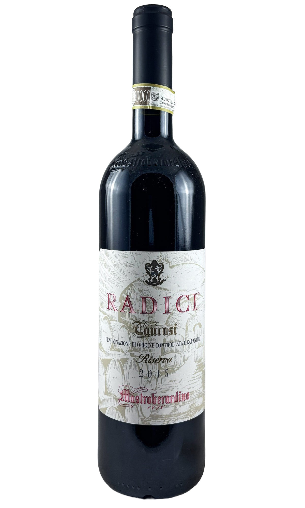 Bottle of Mastroberardino, Taurasi Radici Riserva, 2015 - Red Wine - Flatiron Wines & Spirits - New York