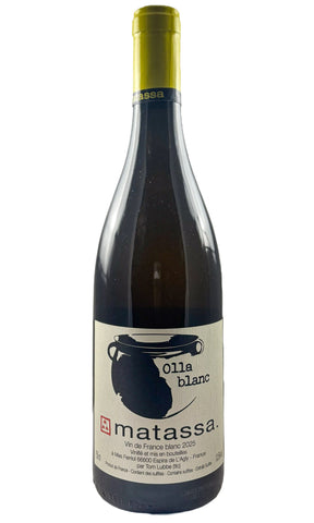 Bottle of Matassa, VdF Blanc Coume de l'Olla, 2025 - White Wine - Flatiron Wines & Spirits - New York
