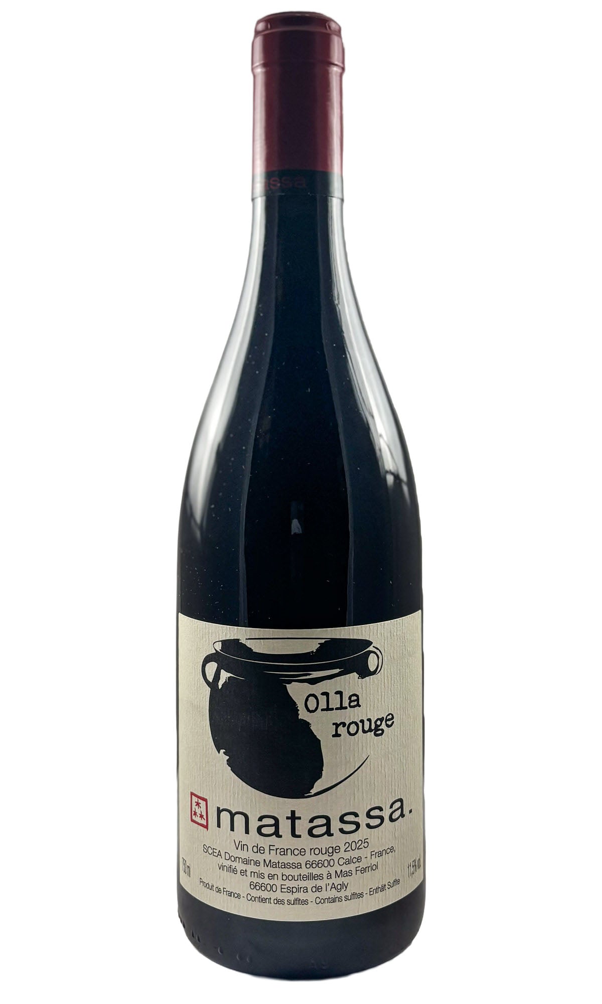 Bottle of Matassa, VdF Rouge Coume de l'Olla, 2025 - Red Wine - Flatiron Wines & Spirits - New York
