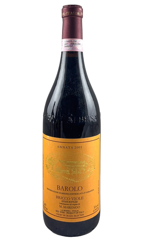 Bottle of Mauro Marengo, Barolo Bricco Delle Viole, 2005 - Red Wine - Flatiron Wines & Spirits - New York