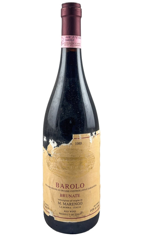 Bottle of Mauro Marengo, Barolo Brunate, 1989 - Red Wine - Flatiron Wines & Spirits - New York