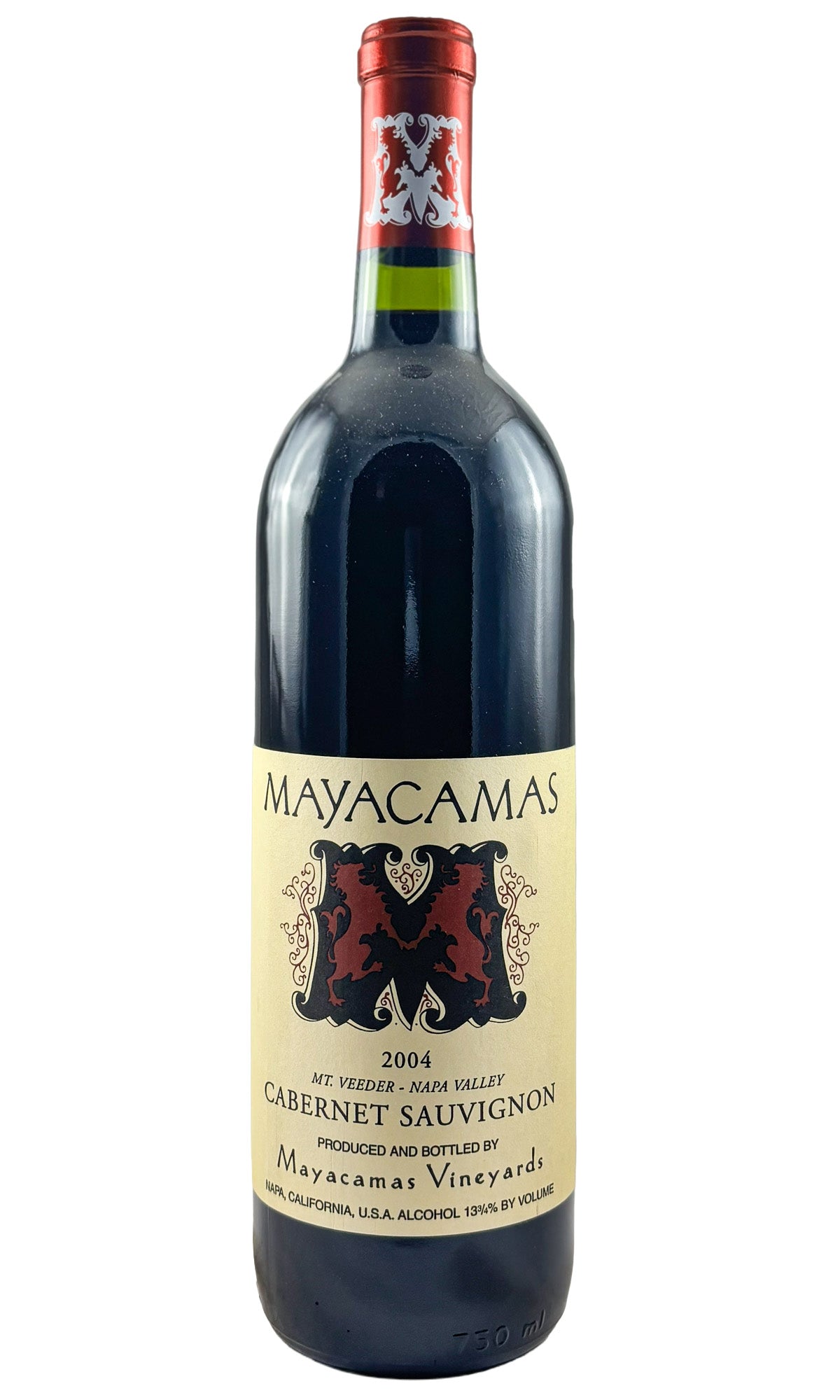 Bottle of Mayacamas Vineyards, Cabernet Sauvignon, 2004 - Red Wine - Flatiron Wines & Spirits - New York