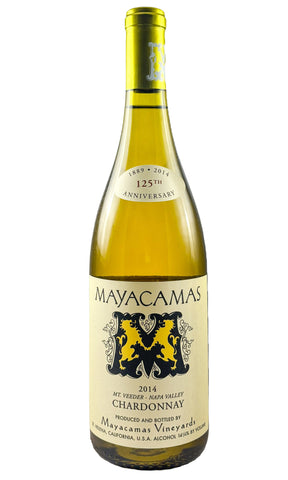 Bottle of Mount Veeder Winery, Chardonnay Mayacamas, 2014 - White Wine - Flatiron Wines & Spirits - New York