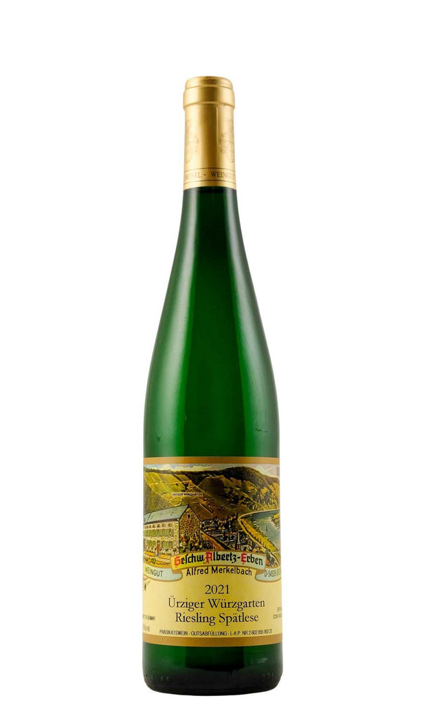 Bottle of Merkelbach, Urziger Wurzgarten Riesling Spatlese, 2021 - White Wine - Flatiron Wines & Spirits - New York