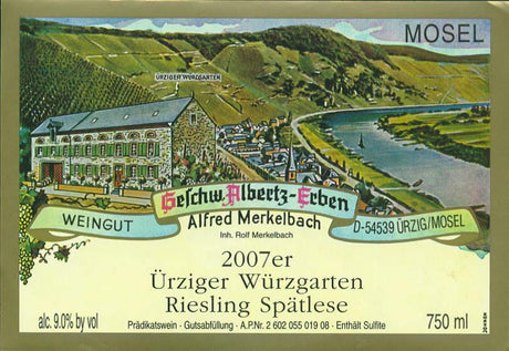 Bottle of Merkelbach, Urziger Wurzgarten Riesling Spatlese, 2024 (Pre-Arrival, ETA Late Fall 2026) - White Wine - Flatiron Wines & Spirits - New York