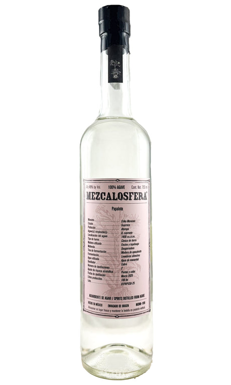 Bottle of Mezcalosfera, Mezcal Papalote Erika Meneses Oaxaca - Spirit - Flatiron Wines & Spirits - New York