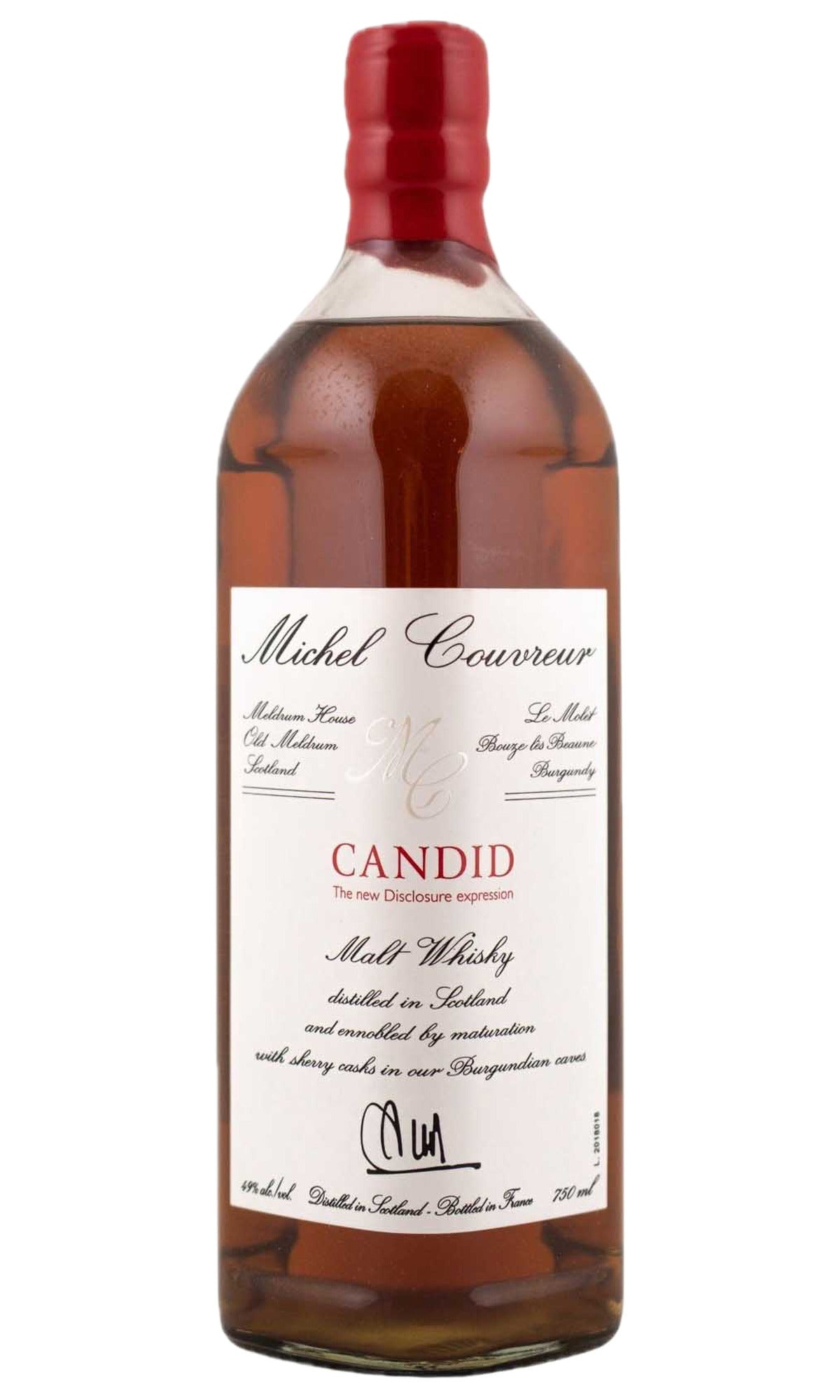 Michel Couvreur, Whisky The Unique, NV – Flatiron Wines & Spirits NYC