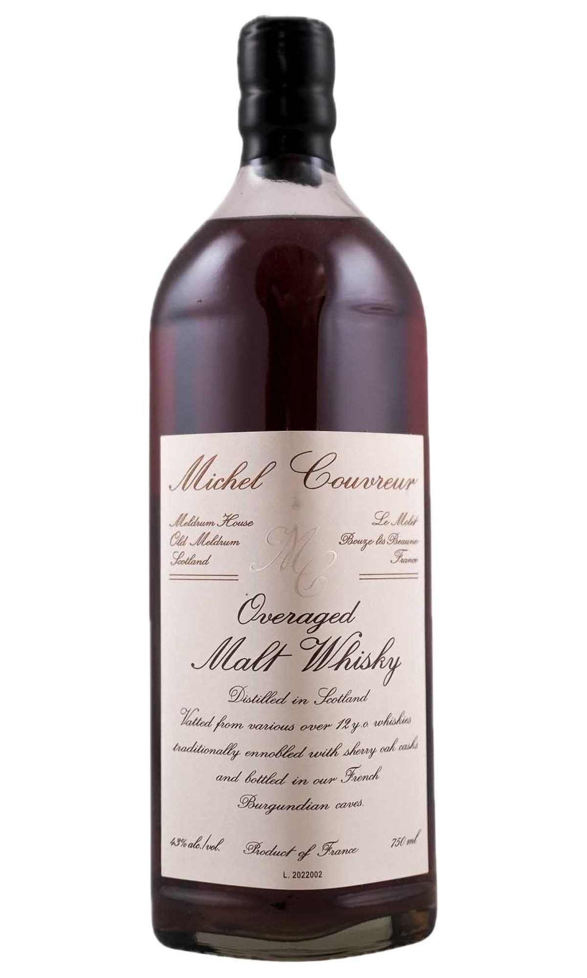 Michel Couvreur, Whisky The Unique, NV – Flatiron Wines & Spirits NYC
