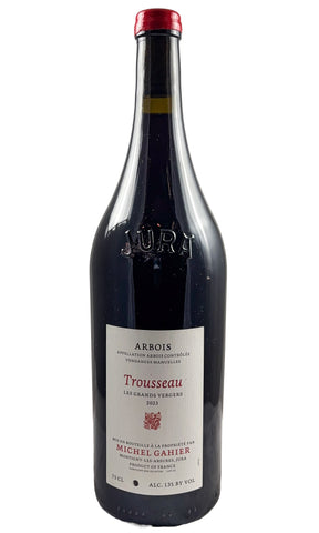 Bottle of Michel Gahier, Arbois Rouge Trousseau Grands Vergers, 2023 - Red Wine - Flatiron Wines & Spirits - New York