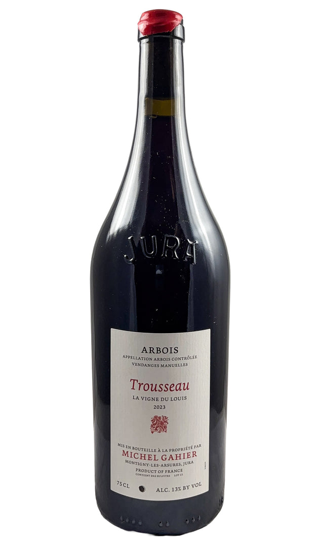 Bottle of Michel Gahier, Arbois Rouge Trousseau La Vigne de Louis, 2023 - Red Wine - Flatiron Wines & Spirits - New York