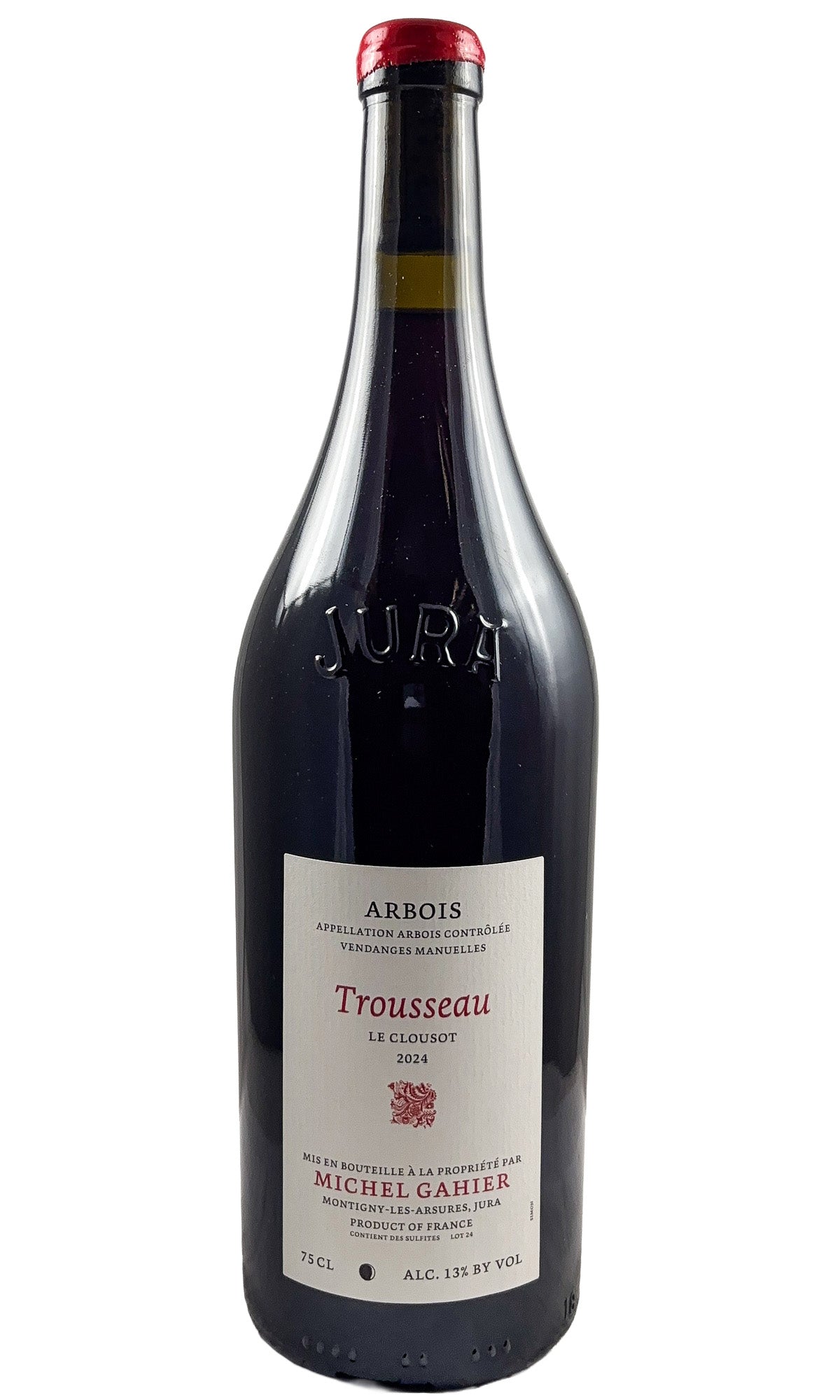 Bottle of Michel Gahier, Arbois Rouge Trousseau Le Clousot, 2024 - Red Wine - Flatiron Wines & Spirits - New York
