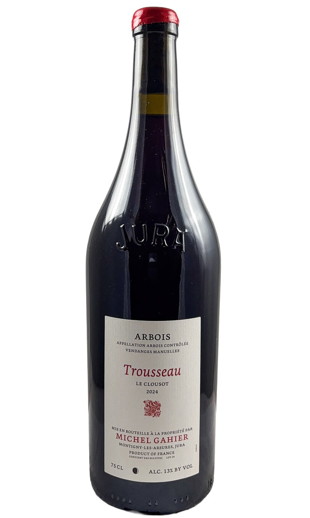 Bottle of Michel Gahier, Arbois Rouge Trousseau Le Clousot, 2024 - Red Wine - Flatiron Wines & Spirits - New York